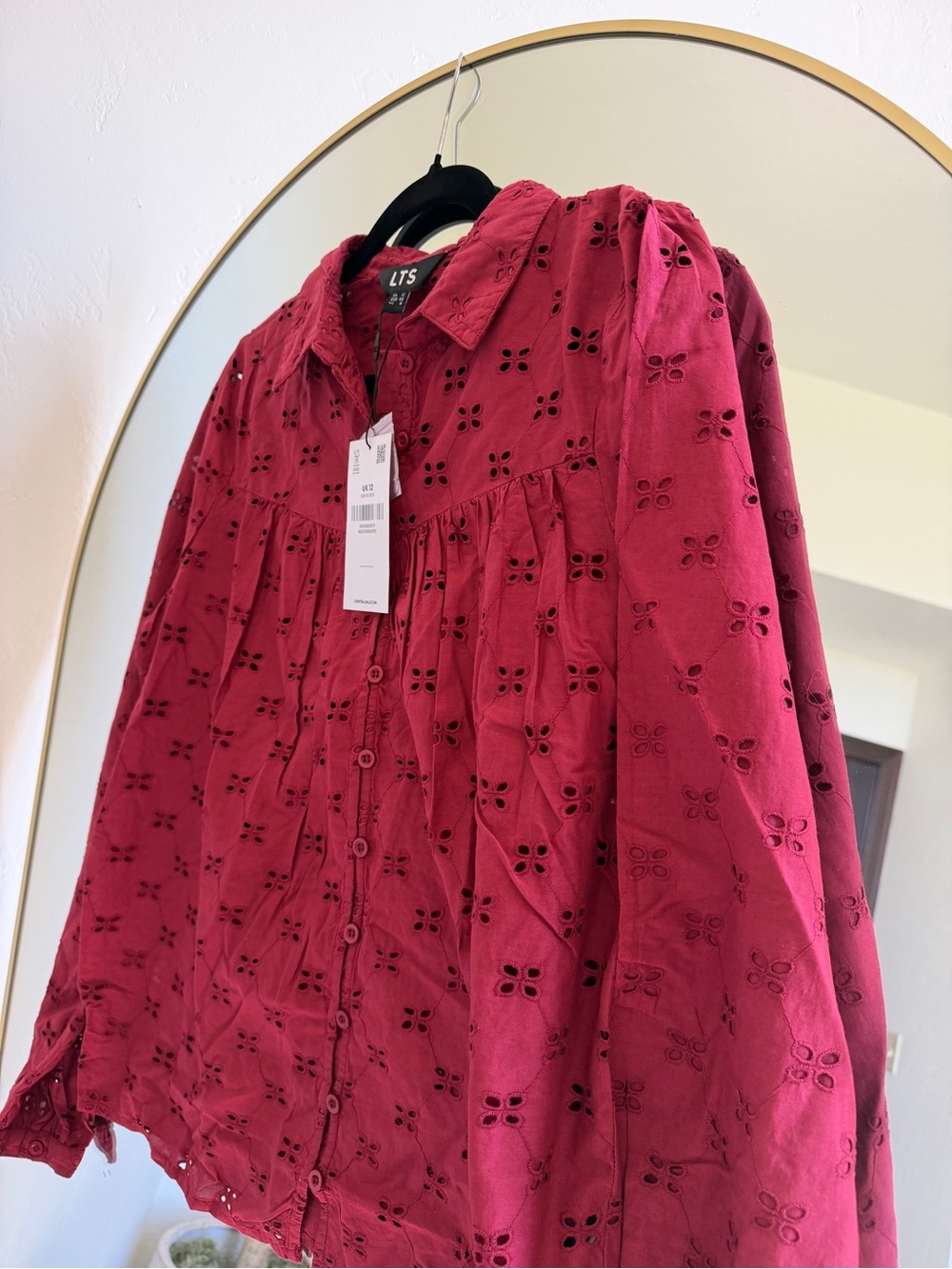 LTS Button-Down Blouse - Picture 3 of 4